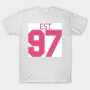 Est. 97 pink T-Shirt